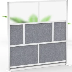 Luxor Modular Room Divider Wall System Add-On, 53