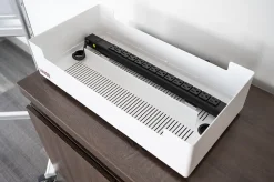 Luxor 12-Port Charging Station For Laptops, Tablets And Mobile Devices, 10-15/16”H x 23-5/8”W x 11-13/16”D, Black/White