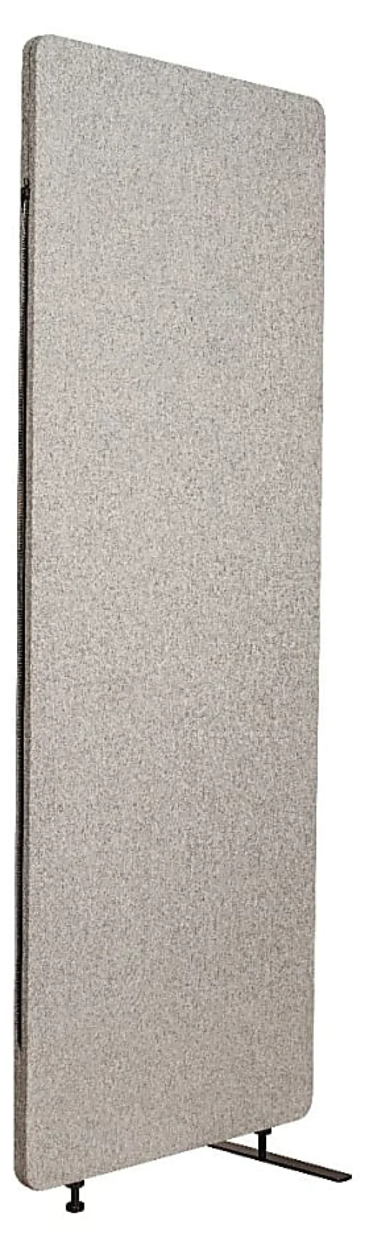 Luxor RECLAIM Acoustic Privacy Expansion Panel, 66"H x 24"W, Misty Gray