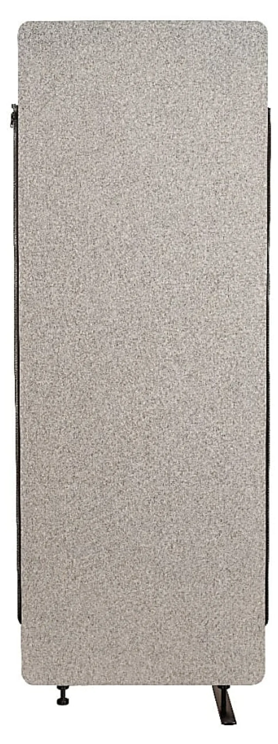 Luxor RECLAIM Acoustic Privacy Expansion Panel, 66"H x 24"W, Misty Gray