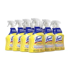Lysol® Advanced Deep Clean All-Purpose Cleaner, 32 Oz, Lemon Breeze, Case Of 12 Bottles