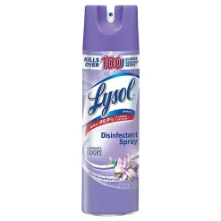 Lysol® Breeze Disinfectant Spray, 19 Oz, Early Morning Breeze Scent, Carton Of 12 Bottles