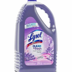Lysol Clean/Fresh Lavender Cleaner, 144 fl oz, Clean & Fresh Lavender Orchid Scent, Case of 4 - 88786CT