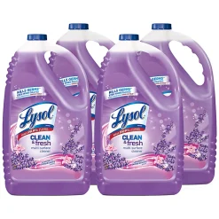 Lysol Clean/Fresh Lavender Cleaner, 144 fl oz, Clean & Fresh Lavender Orchid Scent, Case of 4 - 88786CT