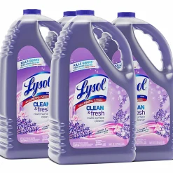 Lysol Clean/Fresh Lavender Cleaner, 144 fl oz, Clean & Fresh Lavender Orchid Scent, Case of 4 - 88786CT