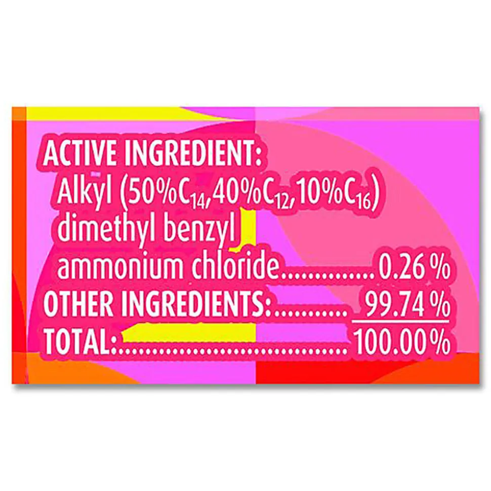 Lysol® Designer Tub Disinfecting Wipes, Mango and Hibiscus Scent, Canister Of 80 Wipes