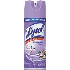 Lysol® Disinfectant Spray, Early Morning Breeze Scent, 12.5 Oz Bottle, Case Of 12