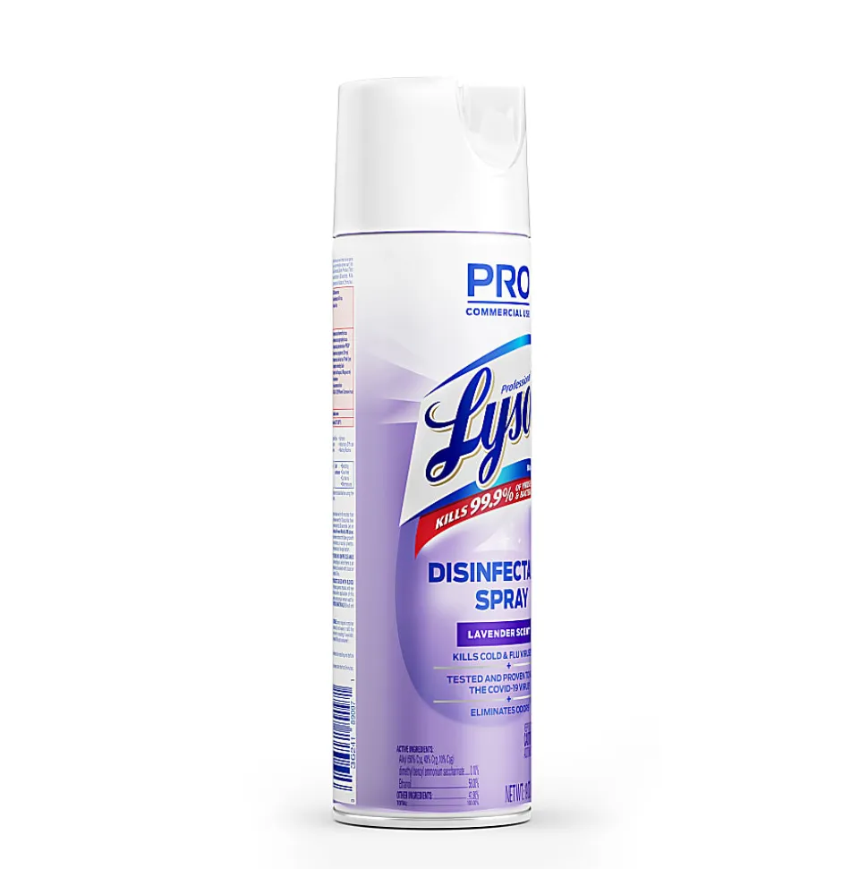 Lysol® Disinfectant Spray, Lavender Scent, 19 Oz Bottle