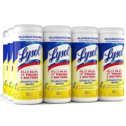 Lysol® Disinfecting Wipes, Lemon & Lime Blossom® Scent, 7