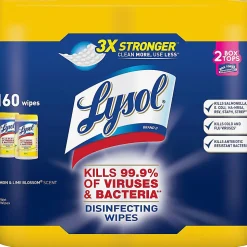 Lysol® Disinfecting Wipes, Lemon & Lime Blossom® Scent, 7