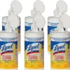 Lysol Disinfecting Wipes - Lemon Lime Scent - 80 Wipes per Canister - 6 Canisters per Box