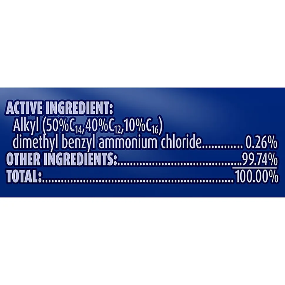Lysol® Disinfecting Wipes, 7" x 7.25", Lemon Scent, 35 Wipes Per Canister, Carton Of 12 Canisters