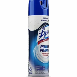 Lysol Power Foam Bathroom Cleaner - 24 fl oz (0.8 quart) - White Clear - 1 Each