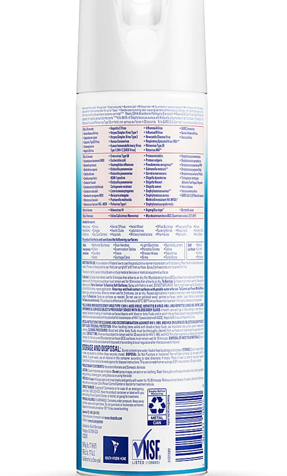 Lysol® Professional Disinfectant Spray, Fresh Scent, 19 Oz Bottle