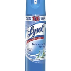 Lysol Spring Waterfall Disinfectant Spray - 19 fl oz (0.6 quart) - Waterfall Scent - Disinfectant, Antibacterial - Clear - 1 Each