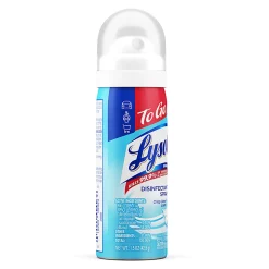 Lysol To Go Disinfectant Spray, Crisp Linen, 1.5 oz.