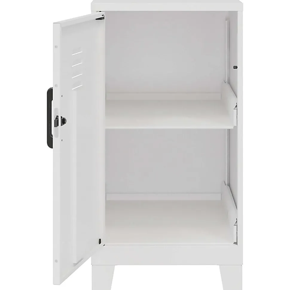 LYS SOHO Locker - 2 Shelve(s) - for Office, Home, Classroom, Playroom, Basement, Garage, Cloth, Sport Equipments, Toy, Game - SL218ZZWE