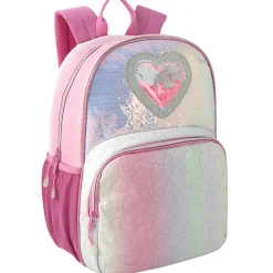 Madison & Dakota Quilted Heart Backpack, Pink