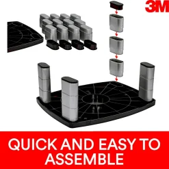 3M™ Adjustable-Height Monitor Stand