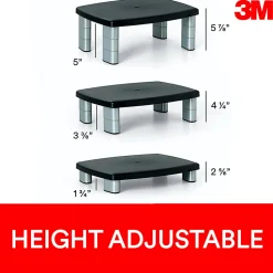 3M™ Adjustable-Height Monitor Stand