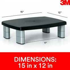 3M™ Adjustable-Height Monitor Stand