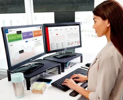 3M™ Adjustable-Height Monitor Stand, MS85B