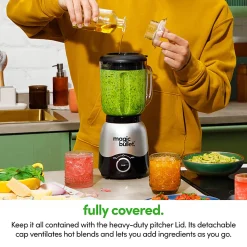 Magic Bullet Full Size Blender Combo, 48 Oz, Silver, Total Qty 1