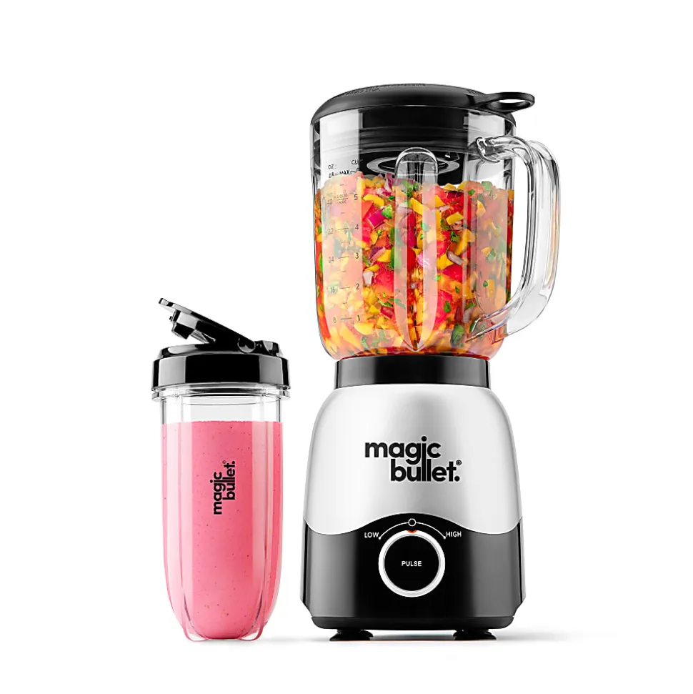Magic Bullet Full Size Blender Combo, 48 Oz, Silver, Total Qty 1
