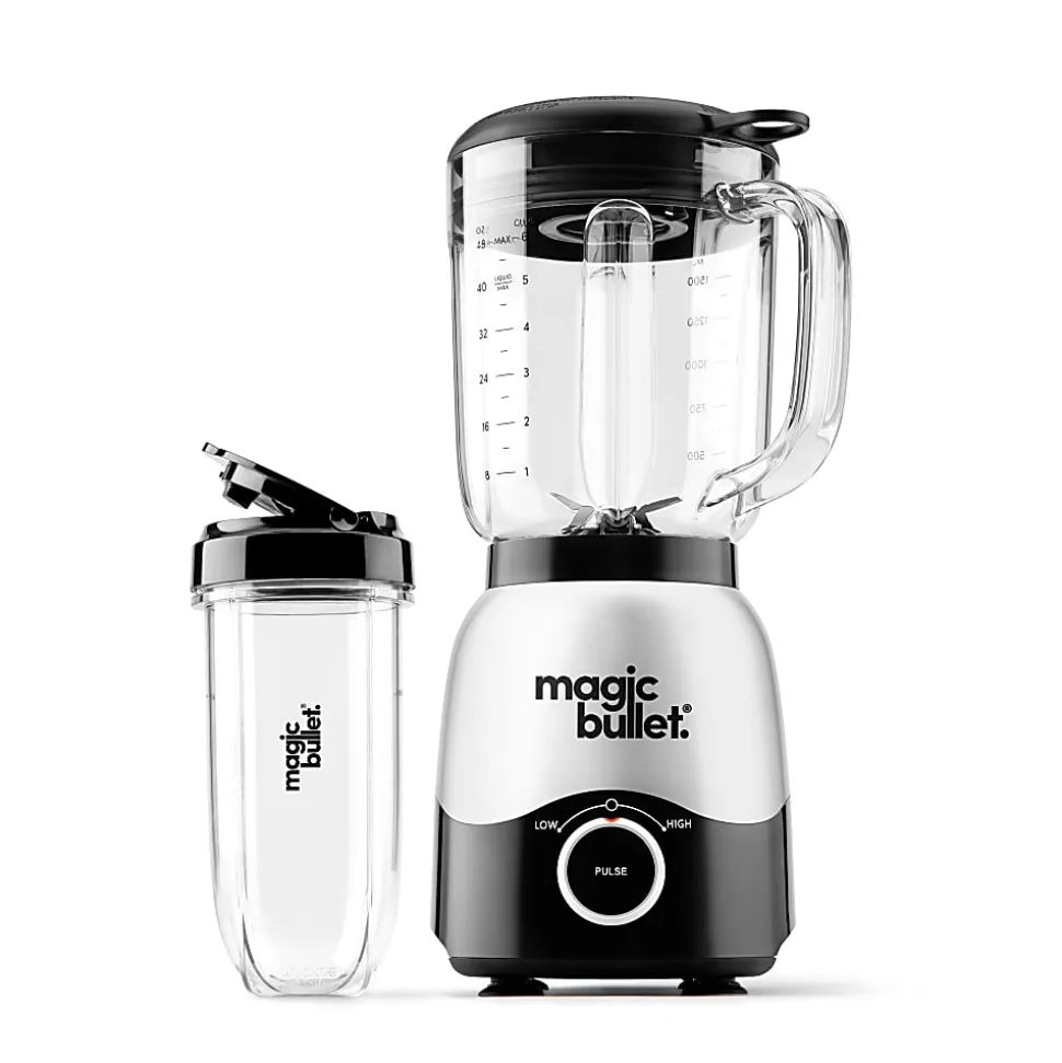 Magic Bullet Full Size Blender Combo, 48 Oz, Silver, Total Qty 1