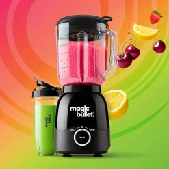 Magic Bullet Full Size Blender Combo, 48 Oz, Matte Black, Total Qty 1