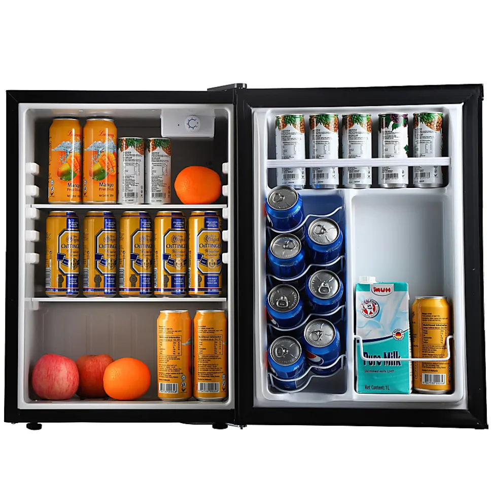 Magic Chef 2.6 Cu. Ft. Mini Refrigerator, Black, Total Qty 1