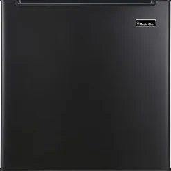 Magic Chef 1.7 cu. ft. Mini Refrigerator - 1.70 ft³ - Auto-defrost - Reversible - 1.70 ft³ Net Refrigerator Capacity - 245 kWh per Year - Black
