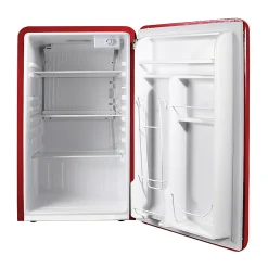 Magic Chef 3.2-Cu. Ft. Retro Mini Fridge With Manual Defrost, Red