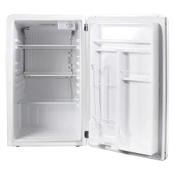 Magic Chef 3.2 Cu. Ft. Retro Mini Fridge With Manual Defrost, White