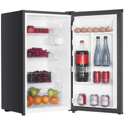 Magic Chef MCAR32PSE 3.2 Cu. Ft. Freezerless Mini Fridge, Silver