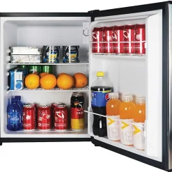 Magic Chef MCAR240SE2 2.4 Cu. Ft. Mini Refrigerator, Silver