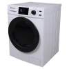Magic Chef MCSCWD27W5 - Washer/dryer - width: 23.4 in - depth: 23.4 in - height: 33.5 in - front loading - 2.7 cu. ft - 26.5 lbs