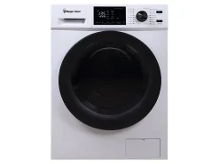 Magic Chef MCSCWD27W5 - Washer/dryer - width: 23.4 in - depth: 23.4 in - height: 33.5 in - front loading - 2.7 cu. ft - 26.5 lbs