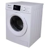 Magic Chef MCSFLW27W - Washing machine - width: 23.4 in - depth: 23.4 in - height: 33.5 in - front loading - 2.7 cu. ft - 26.5 lbs - 1300 rpm