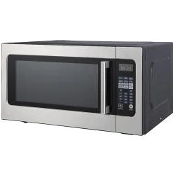 Magic Chef 1,200-Watt Countertop Microwave With Sensor Cook, 2.2 Cu. Ft., Silver