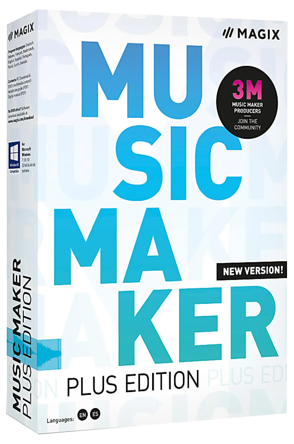 Magix Music Maker Plus 2020, Disc/Download