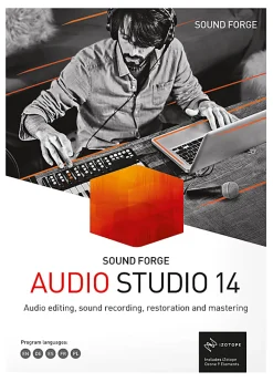 Magix SOUND FORGE Audio Studio 14, Disc/Download