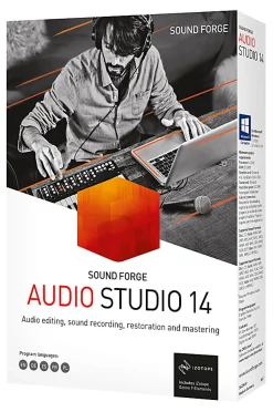 Magix SOUND FORGE Audio Studio 14, Disc/Download