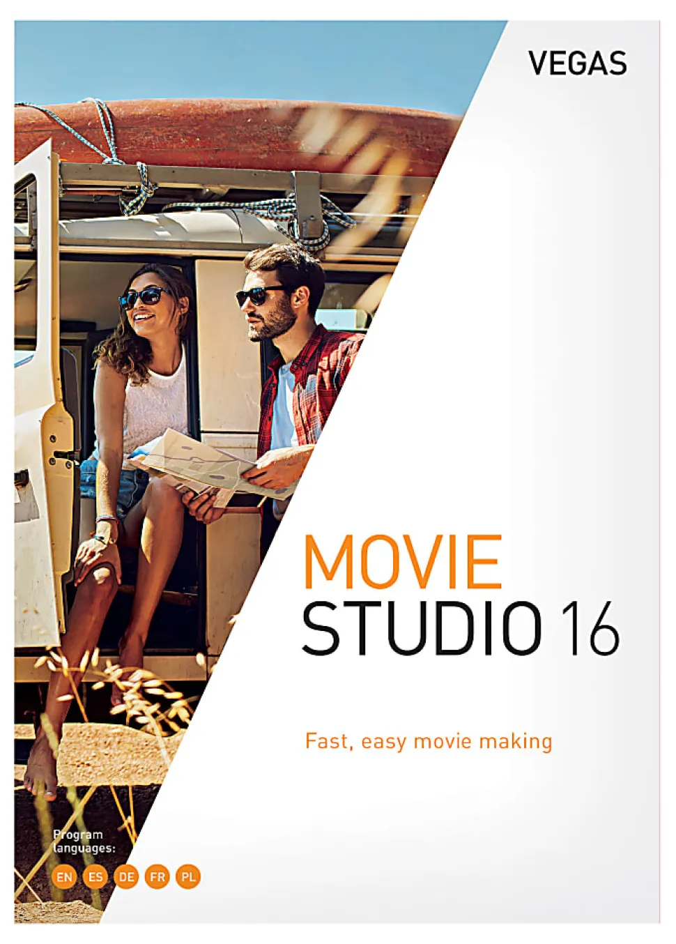 Magix Vegas Movie Studio 16, Disc