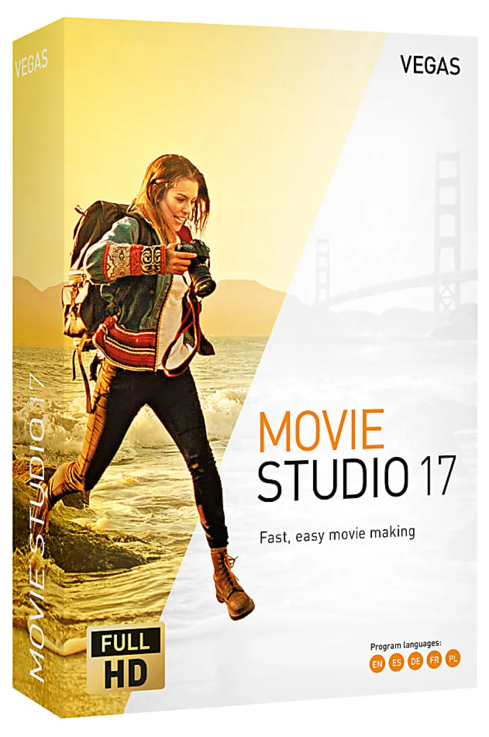 MAGIX Vegas Movie Studio 17, Windows®, Disc