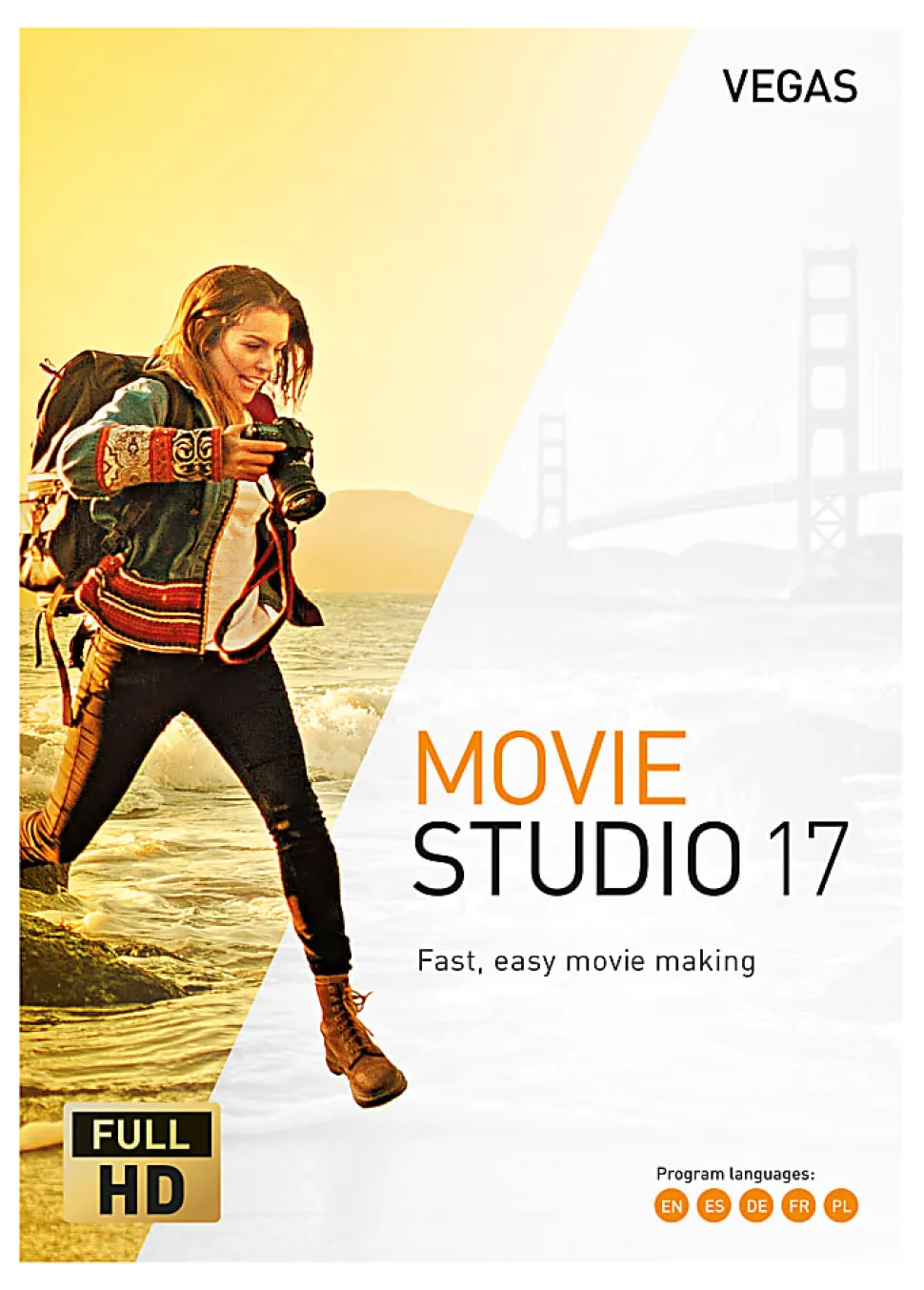 MAGIX Vegas Movie Studio 17, Windows®, Disc