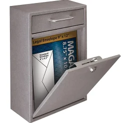 Mail Boss Locking Security Drop Box, 16 1/4