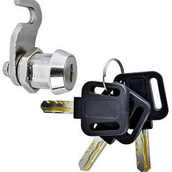 Mail Boss Mail Manager Rear-Locking Street Safe, 11-1/4"H x 10-3/4"W x 21"D, Black