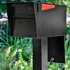 Mail Boss Mail Manager Rear-Locking Street Safe, 11-1/4