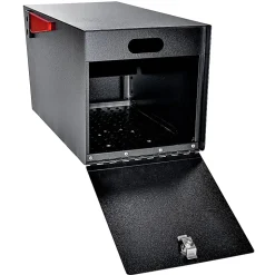 Mail Boss Mail Manager Rear-Locking Street Safe, 11-1/4